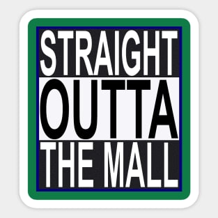 Remembering the Hartford Whalers and where they played, The Mall Sticker